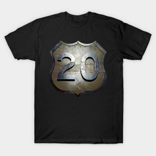 Papa Hash Apparel: Highway 20 T-Shirt